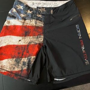 Patriotic Born Primitive Shorts